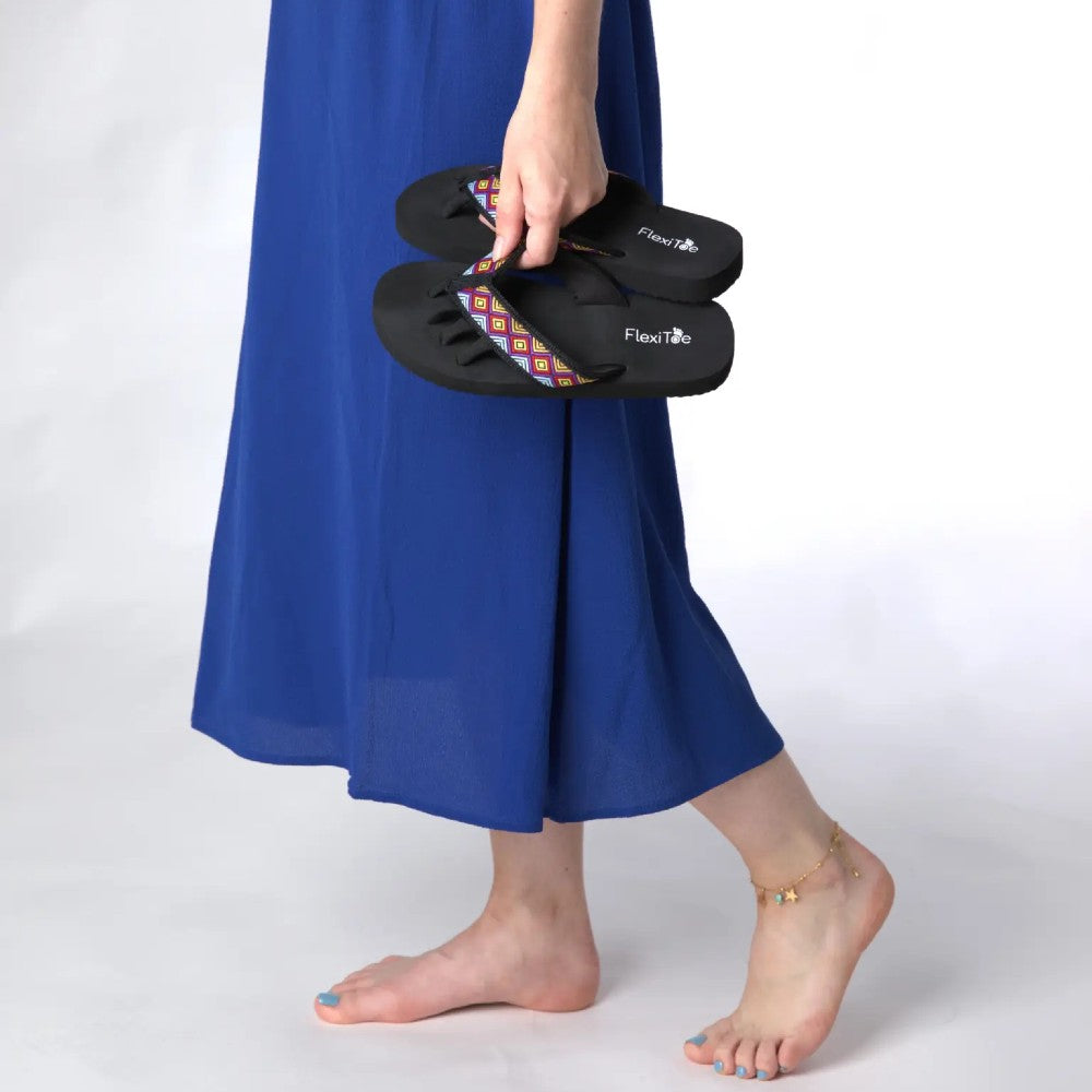 FlexiToe Flow - Retro Squares